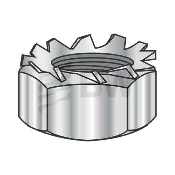 8-32  K Lock Nut Steel Nickel finish