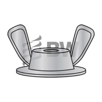 10-24X5/8X7/8  Washer Based Wing Nut Die Cast Zinc Alloy