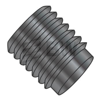 5/16-18 x 5/16  Coarse Thread Socket Set Screw Half Dog Point Plain, 3105SSD