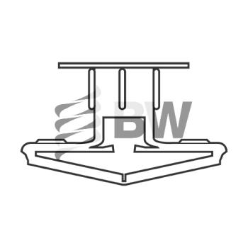 5/8 Plastic Toggle Polypropylene, 284891