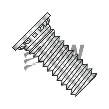 5/16-18 x 1 1/4  Self Clinching Stud 12 Rib Full Thread 300 Series Stainless Steel, 3120SCN300
