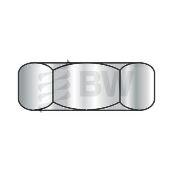 M2.5-0.45  Metric Din 439  Hex Jam Nut A2 Stainless Steel, M2.5D439BA2
