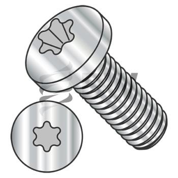 M2.5-0.45X3  ISO14583 Metric 6 Lobe Pan Machine Screw Full Thread A2 Stainless Steel, MI2.53MTPA2