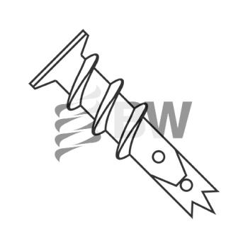 #6 Easy Screw In Wallboard Anchor Engineered Nylon, 06AWBN