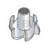 6 Prong, Steel Zinc Tee Nuts