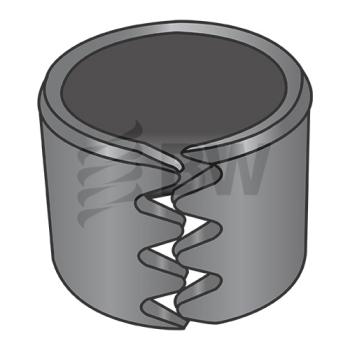 1.62 x 1.37 x 1.5  Tension Bushing Type 3 6150 Spring Steel Through Hardened and Tempered Plain, 16213724BT3P