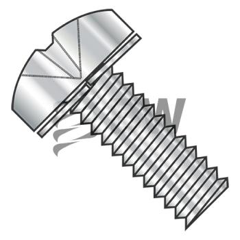 M4-0.7X12  ISO 7045 Phil Pan 304SS Split Washer Sems Machine Screw Full Thread A2 Stainless, MI412SPPA2