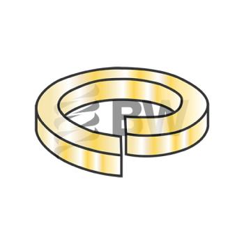 1  Medium Split Lock Washer Zinc Yellow Bake, 100WSY