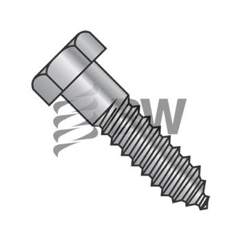 1/4 x 1 3/4 He x  Lag Screw Galvanized Gimlet Point, 1428LG