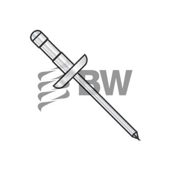 3/16 x .250-.500  Multi Grip Dome Rivet Zinc, D-0621Y