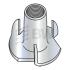 3 Prong, Steel Zinc Tee Nuts