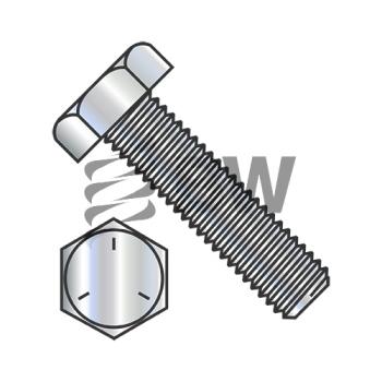 5/16-18X3/4  Hex Tap Bolt Grade 5 Fully Threaded Zinc