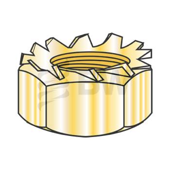 5/16-18  K Lock Nut Zinc Yellow and Bake