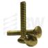 Carriage Bolts, Grade-A, Yellow Zinc