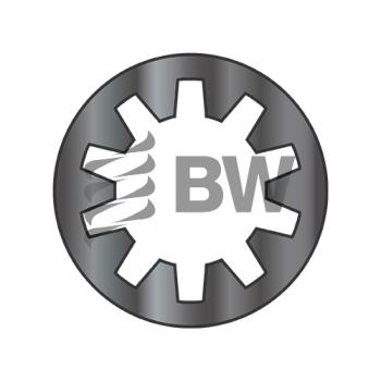 M8  Din 6797J Metric Internal Tooth Lock Washer Black Oxide and Oil, M8D6797JB