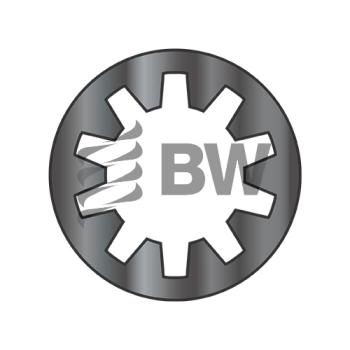 7/16  Internal Tooth Lock Washer Black Zinc and Bake, 43WIBZ