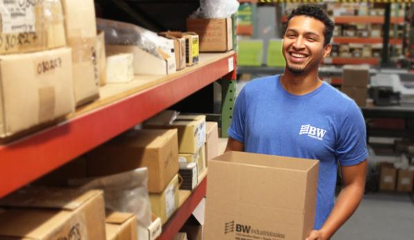 warehouse Career Graphics BW