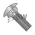 Square Neck, Round Head Carriage Bolt Low Carbon Steel Galvanized, Fully Threaded