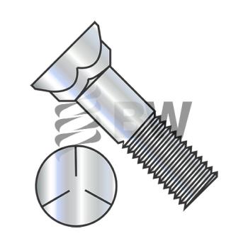 5/8-11X2 1/4  Grade 5 Plow Bolt With Number 3 Head Zinc