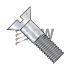 Flat Slotted Steel Zinc Cap Screws