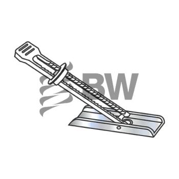 3/16, #10-24 Kaptoggle Zinc