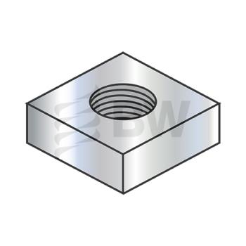 10-32  Square Machine Screw Nut Zinc