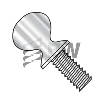 10-24 x 3/8  Thumb Screw With Shoulder Full Thread 18-8 Stainless Steel, 1006TS188
