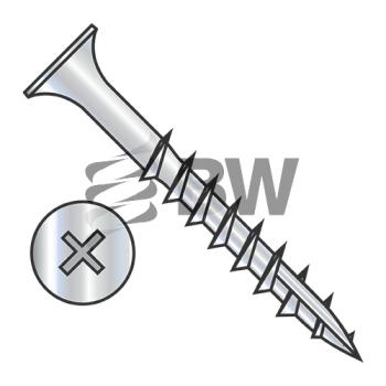 9 x 2 1/2  Phillips Bugle Head Coarse Thread Type 17 Point Deck Screw Dacrotized, 0940DPG17