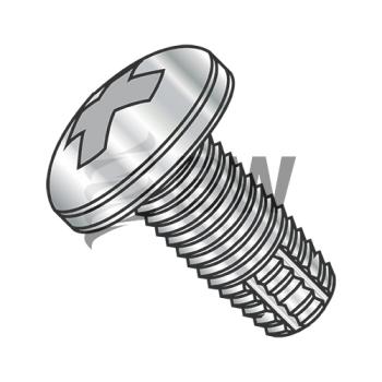4-40 x 3/16  Phillips Pan Thread Cutting Screw Type F Fully Threaded 410 Stainless Steel, 0403FPP410