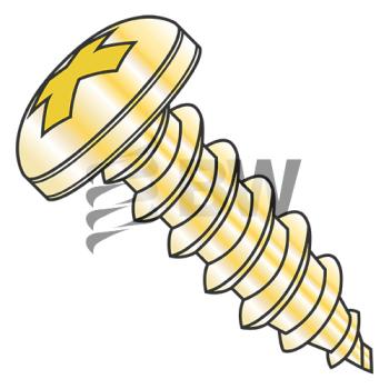 8-18X5/8  MS51861 Military Phillips Pan Type AB Sheet Metal Screw Cadmium, MS51861-36