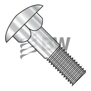 M8-1.25 X 35  Metric DIN603 Carriage Bolt Partial Thread A4 Stainless Steel