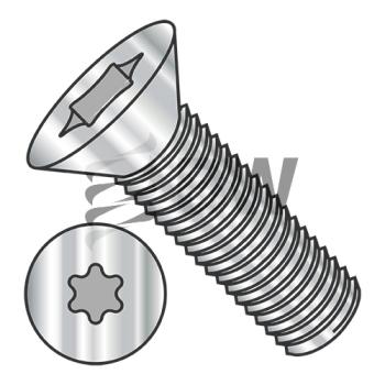 M8-1.25X20  ISO14581 Metric 6 Lobe Flat Machine Screw Full Thread 18-8 Stainless Steel, M820MTF188