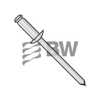 3/16 x .12-.18  Stainless Steel Rivet With Stainless Steel Mandrel, SSDSS63