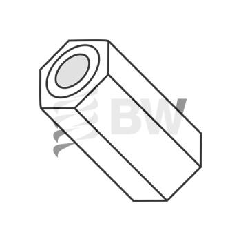 .115  x  1 1/4 One Quarter He x  Spacer Nylon, 142004HSN