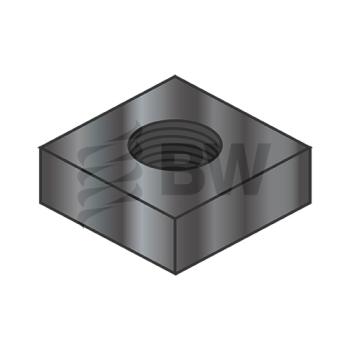 1/4-20  Square Machine Screw Nut BLack Oxide