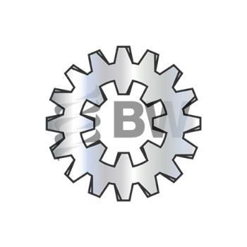 1/4  External Internal Combination Tooth Lock Washer Zinc, 14WEI