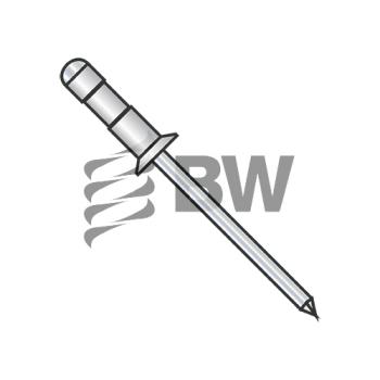 5/32 x .109-.312  Multi Grip Countersunk Rivet Zinc, C-0514Y