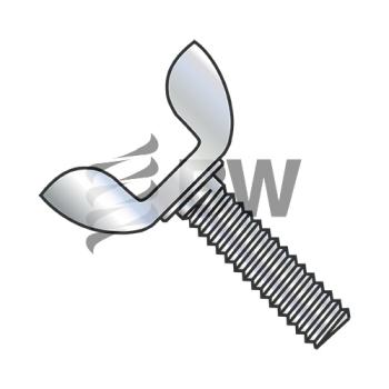 3/8-16 x 1 1/4  Stamped Steel Wing Screw Type D Zinc, 3720WD