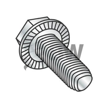 12-24 x 3/4  Unslot Ind He x  Wash Serrated Taptite Alternative Screw Full Thread Zinc Bake Wa x , 1212RWS