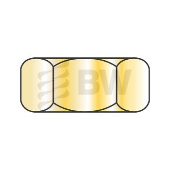 1/2-13  Finished Hex Nut Zinc Yellow