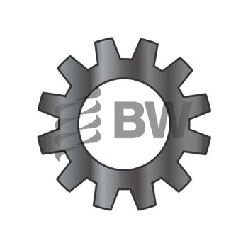 #10  External Tooth Lock Washer 18-8 Stainless Steel Black Oxide and Oil, 10WE188B