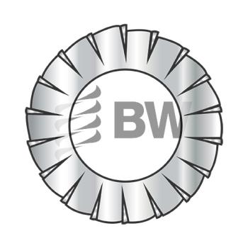 M4  Metric Din 6798 External Tooth Serrated Lock Washer A2 Stainless Steel, M4D6798A2