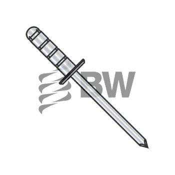 3/16 x .118-.472  Steel Fi x  Large Rivet Zinc, SF48170L