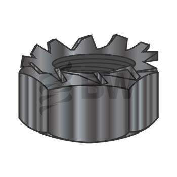 5/16-18  K Lock Nut Black Zinc and Bake