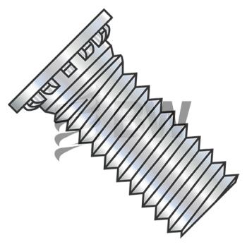 3/8-16 x 1  Self Clinching Stud Full Thread Hardened Steel Heat Treat Zinc And Bake, 3716SCN