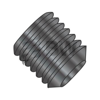 3/8-24 x 1/2  Fine Thread Socket Set Screw Flat Point Plain, 3808SSF