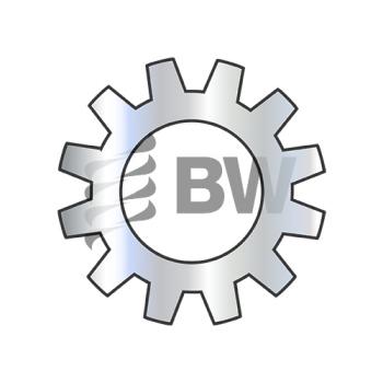 M5  Din 6797A Metric External Tooth Lock Washer Zinc And Bake, M5D6797A