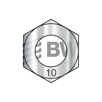 M22-2.50 Din 934 Coarse Metric Class 10 Hex Nut Zinc Cr+3, 315022