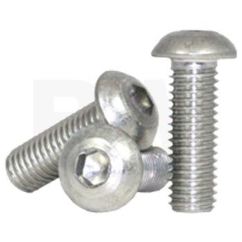 #8-32 x 1 1/4in Non-Standard Button Socket Caps Coarse Stain A2 (18-8), 702111