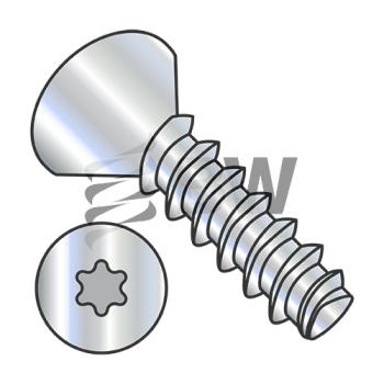 M2.5-1.4X6  Metric 6 Lobe Flat Plastite/Fix Alternative 45 Degree Full Thread Zinc and Bake, M2.56LTF4